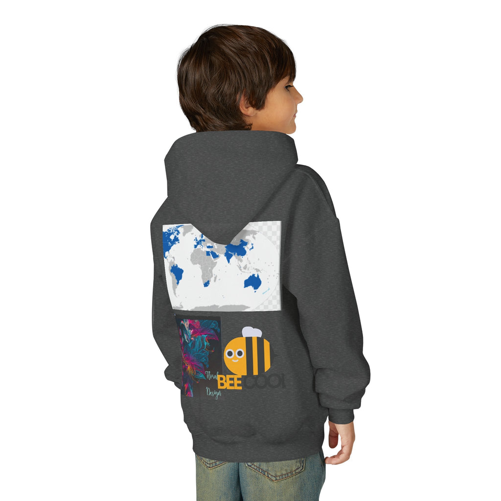 Youth Heavy Blend Hooded Sweatshirt Printify
