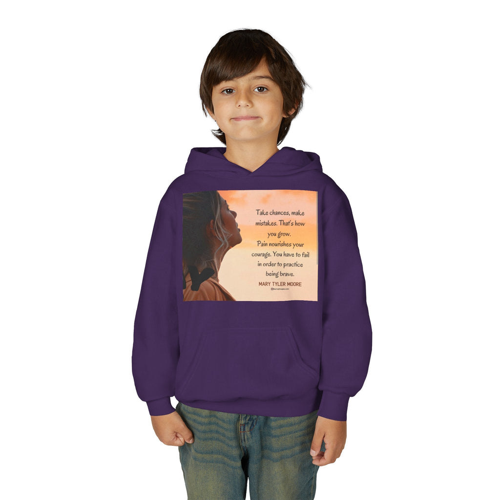 Youth Heavy Blend Hooded Sweatshirt Printify