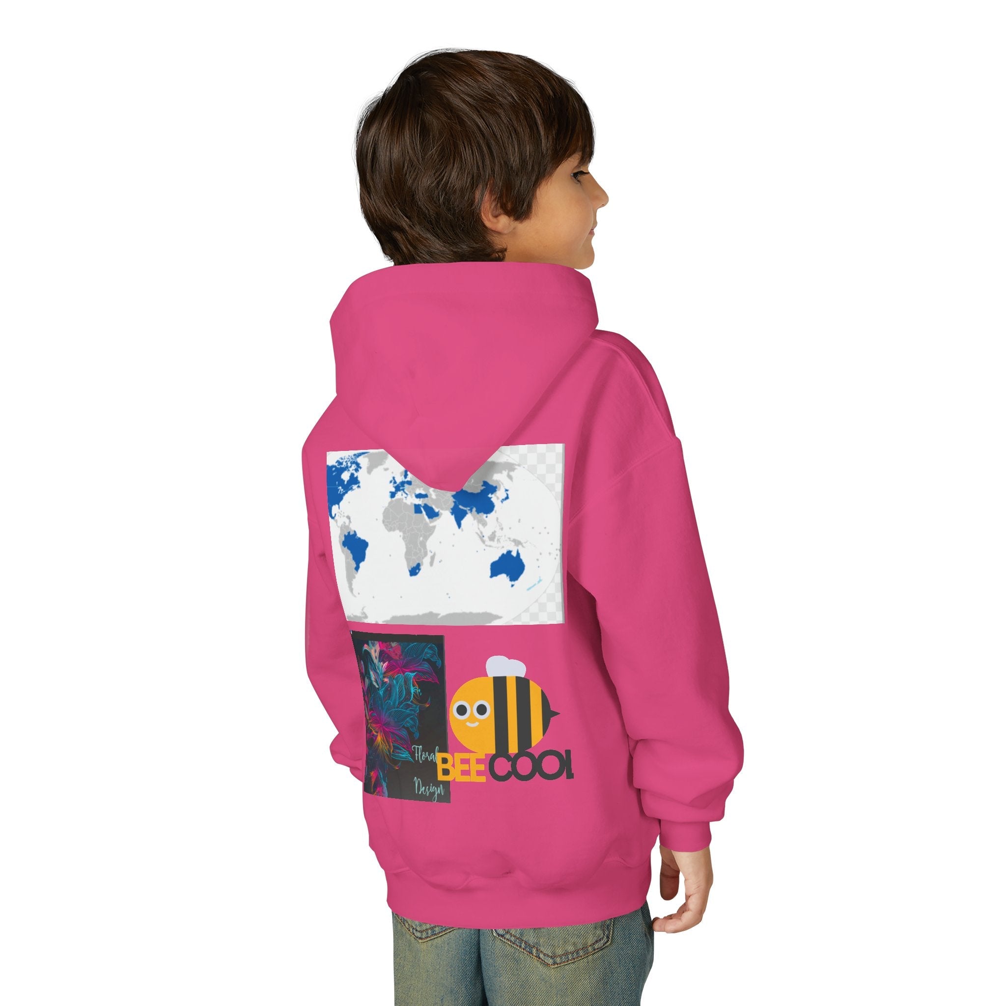 Youth Heavy Blend Hooded Sweatshirt Printify