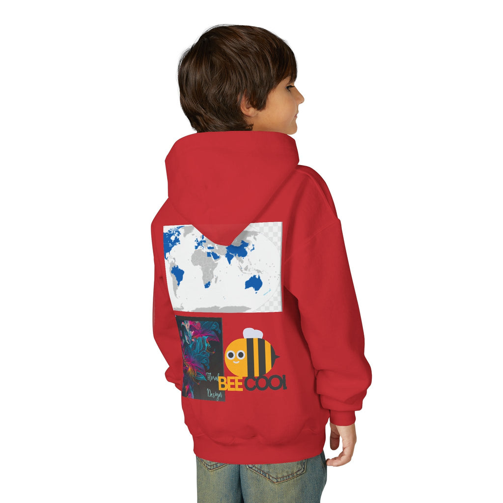 Youth Heavy Blend Hooded Sweatshirt Printify