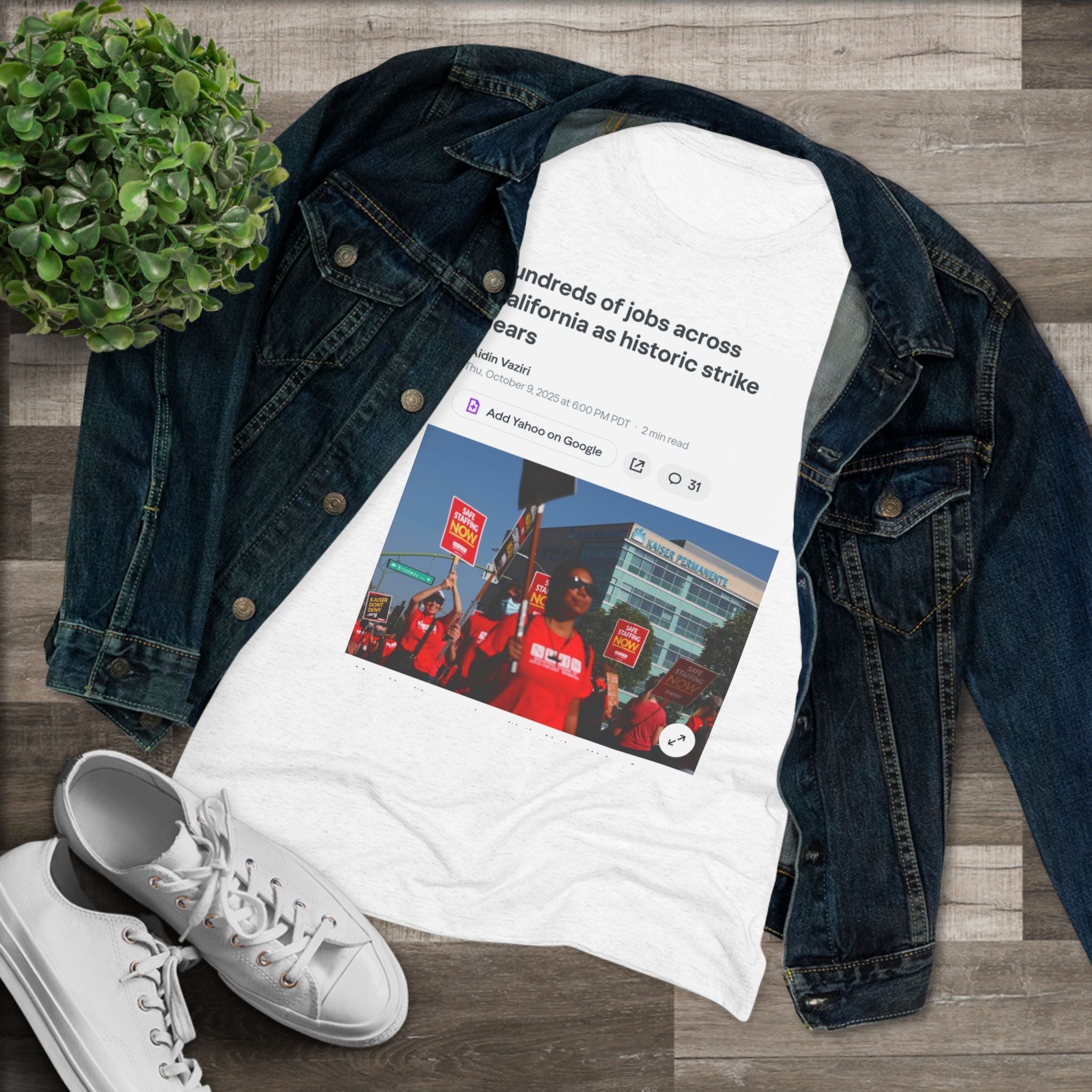 Women’s Triblend Tee with Inspirational Graphics, Casual Shirt for Activism, Love, & Community Engagement, Perfect Gift for Her, [...] Printify