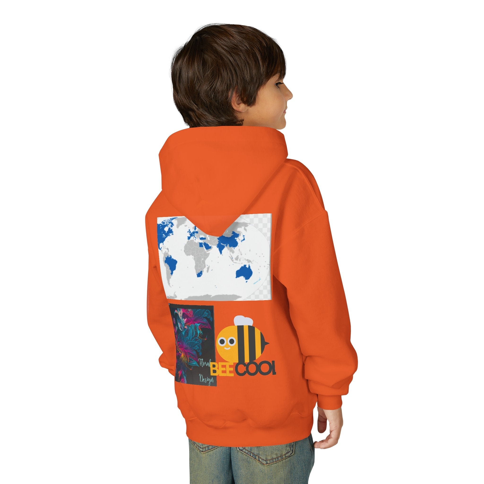 Youth Heavy Blend Hooded Sweatshirt Printify