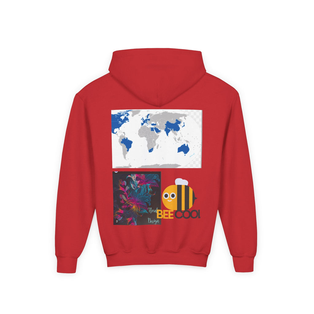 Youth Heavy Blend Hooded Sweatshirt Printify