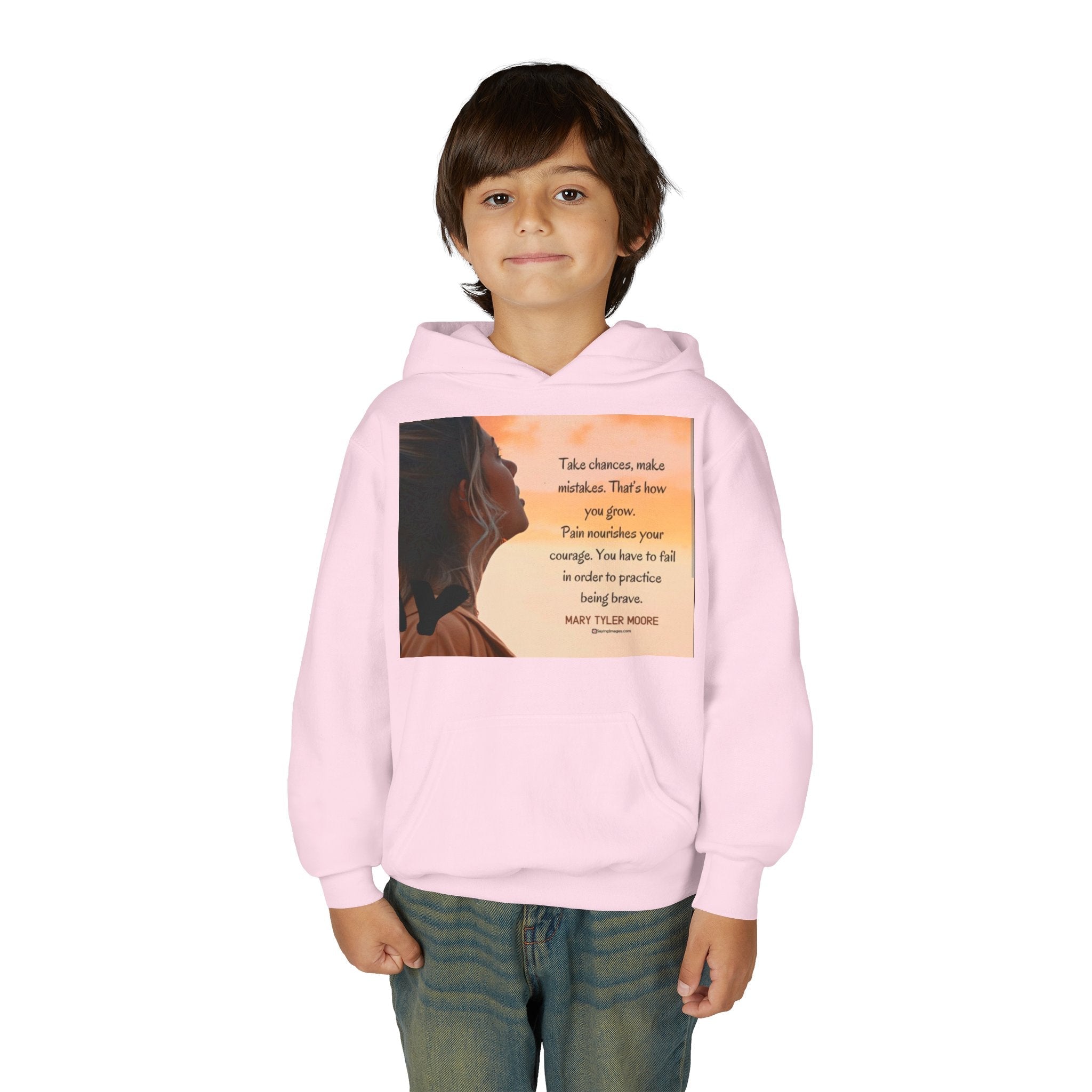 Youth Heavy Blend Hooded Sweatshirt Printify