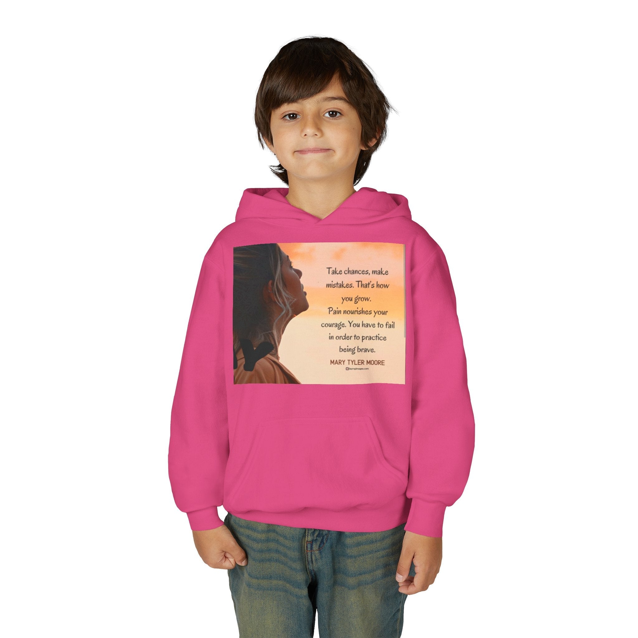 Youth Heavy Blend Hooded Sweatshirt Printify