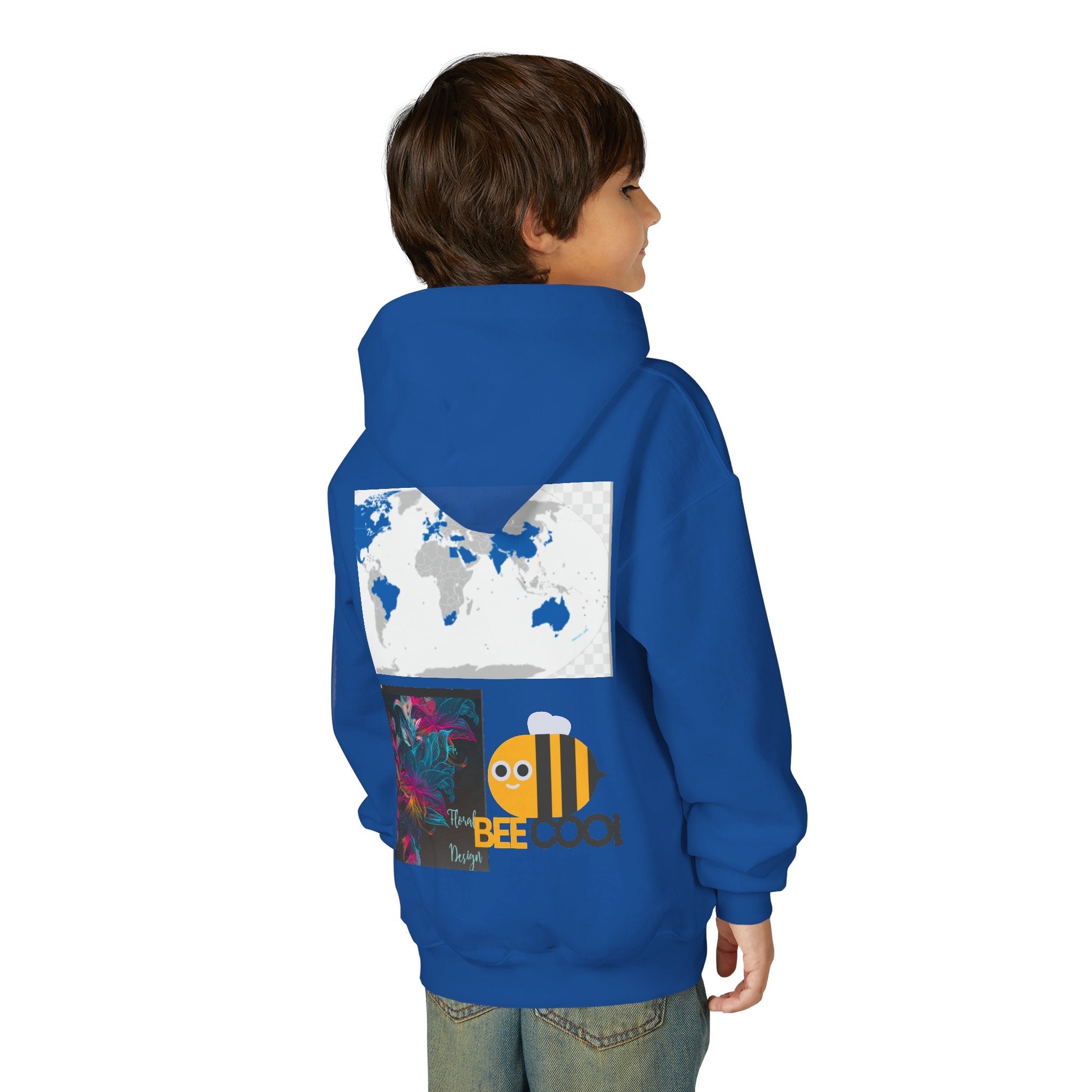 Youth Heavy Blend Hooded Sweatshirt Printify