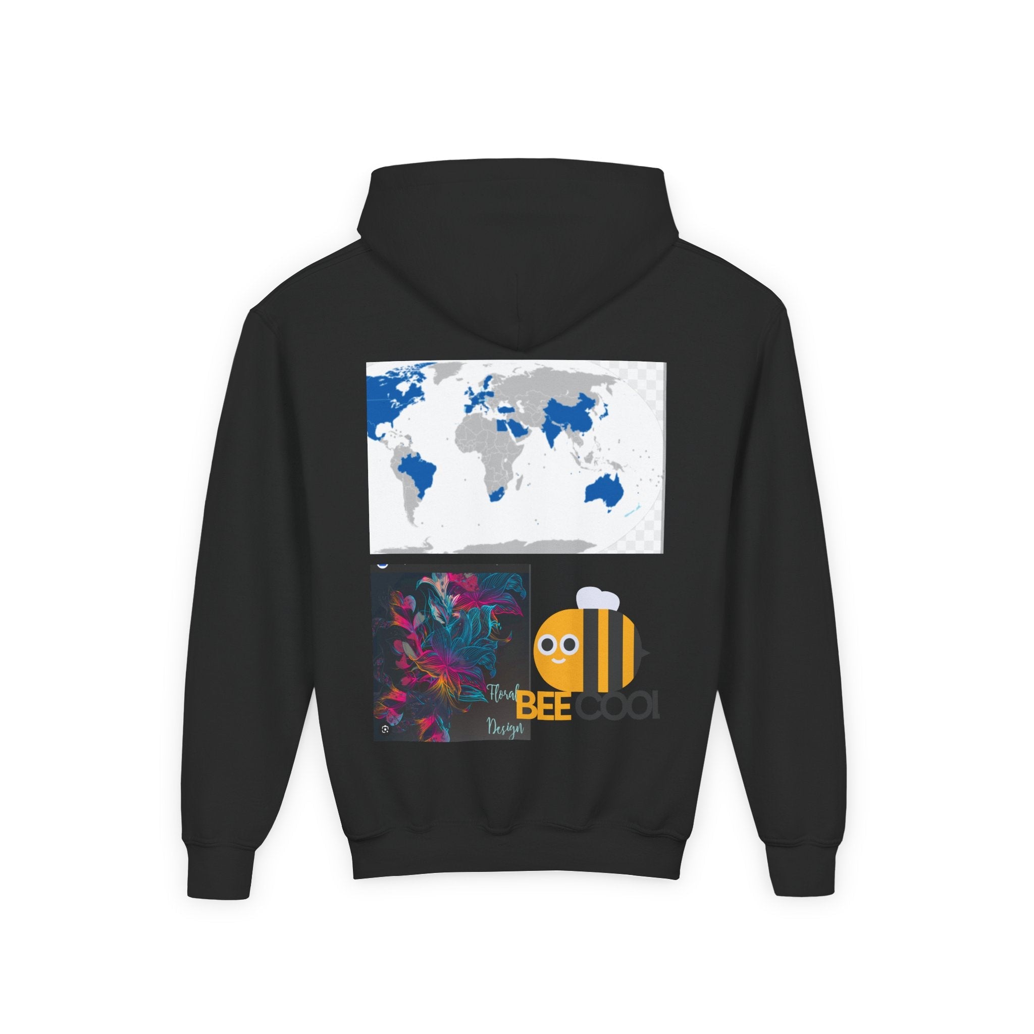 Youth Heavy Blend Hooded Sweatshirt Printify