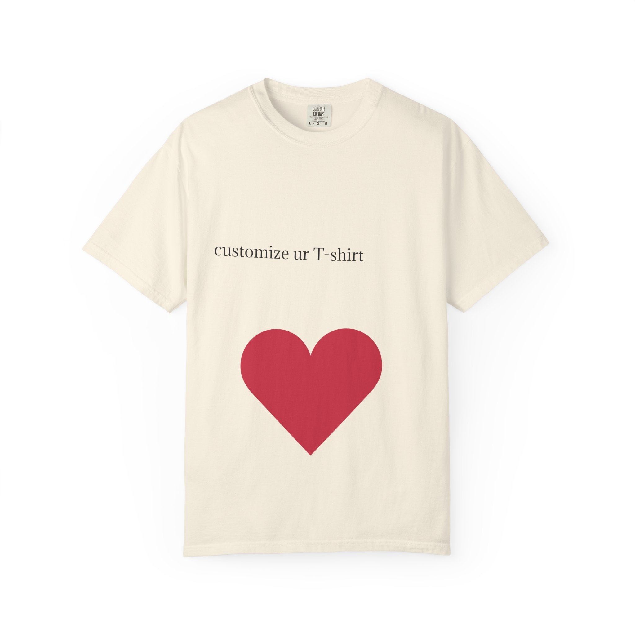 Customized Garment-Dyed T-shirt - Personalized Tee Design Printify