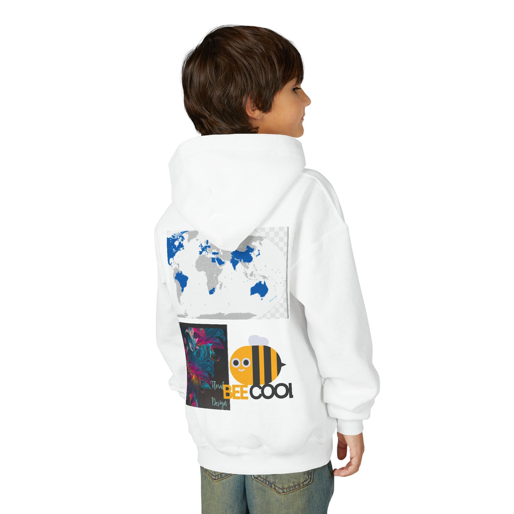 Youth Heavy Blend Hooded Sweatshirt Printify