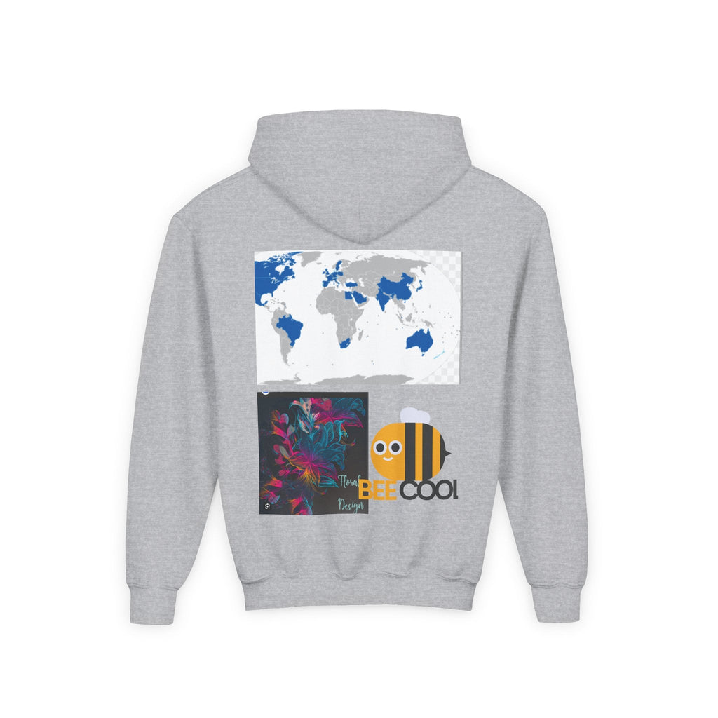 Youth Heavy Blend Hooded Sweatshirt Printify