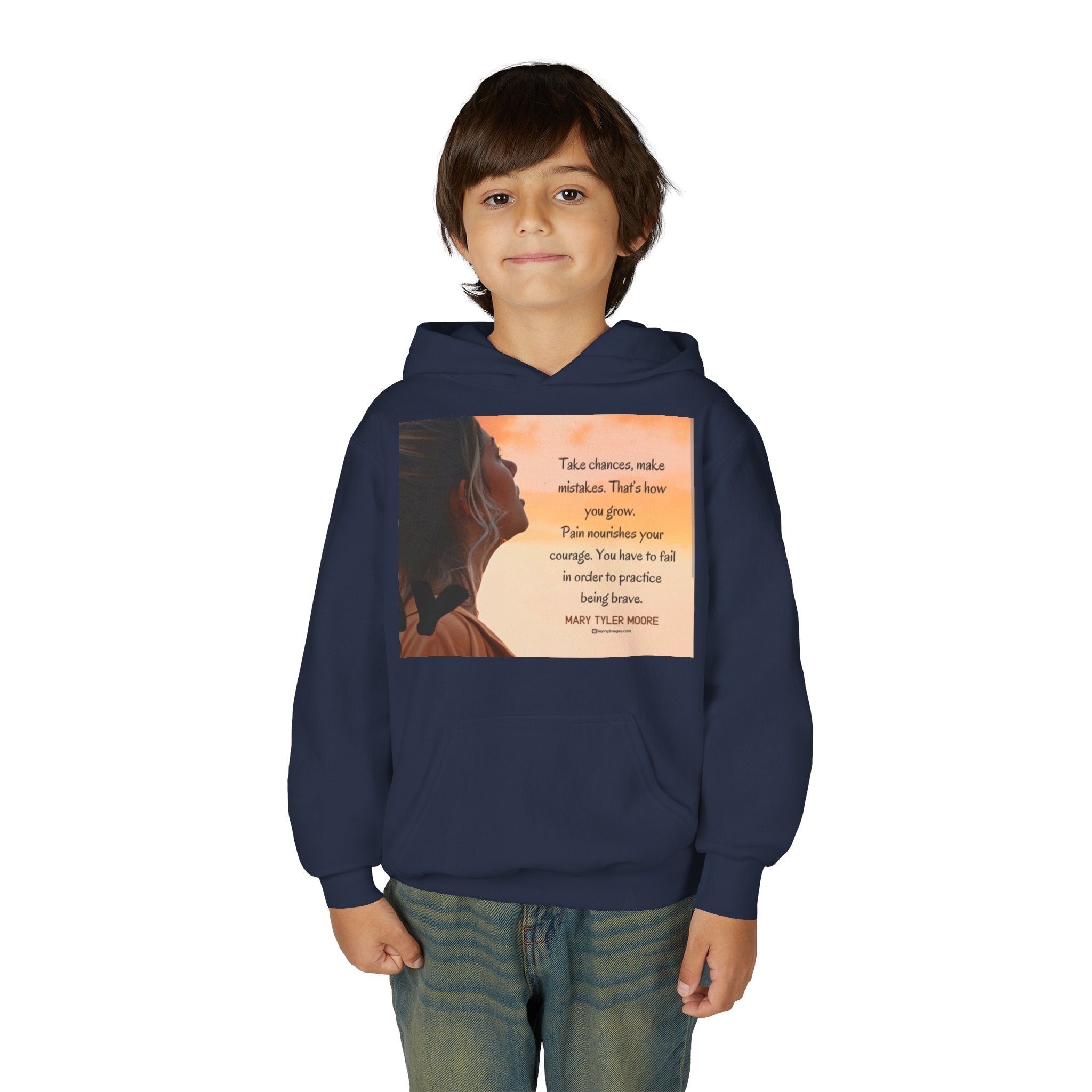 Youth Heavy Blend Hooded Sweatshirt Printify