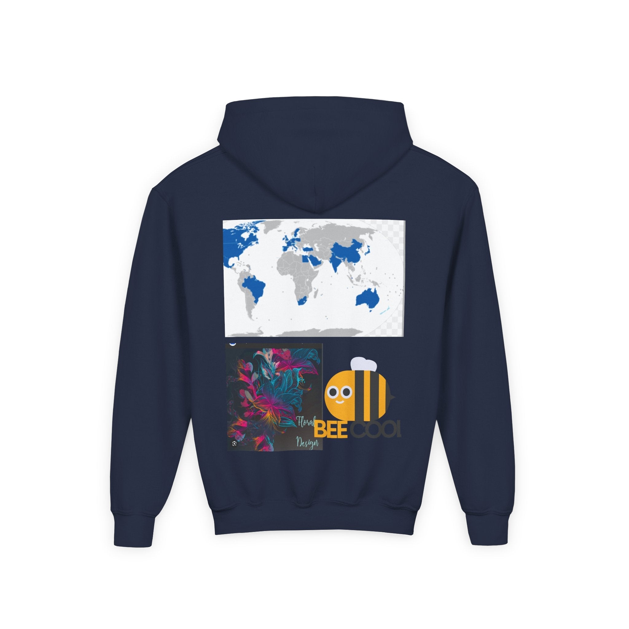 Youth Heavy Blend Hooded Sweatshirt Printify