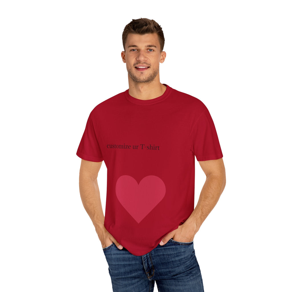 Customized Garment-Dyed T-shirt - Personalized Tee Design Printify