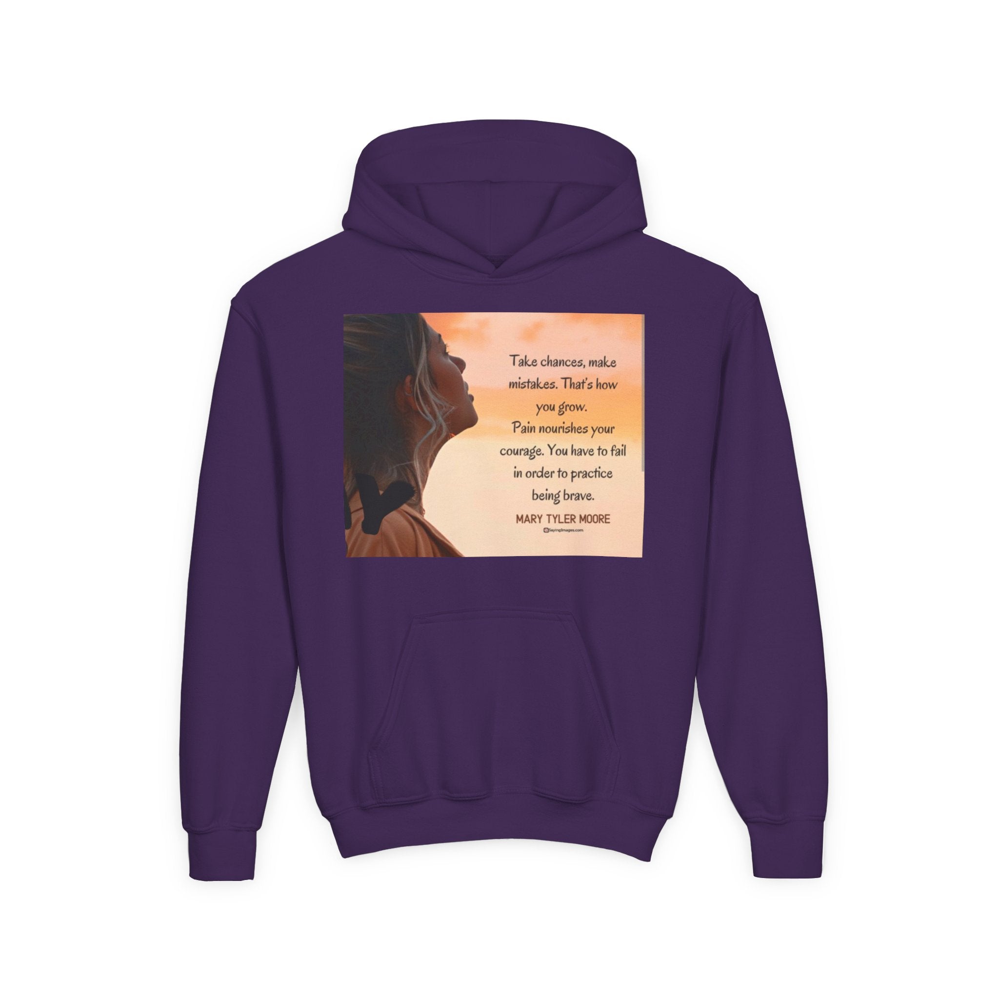 Youth Heavy Blend Hooded Sweatshirt Printify