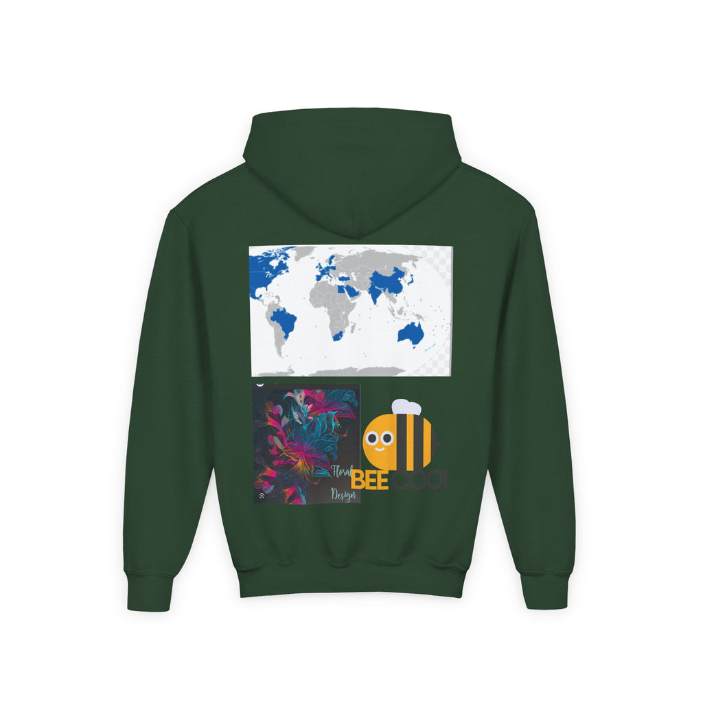 Youth Heavy Blend Hooded Sweatshirt Printify