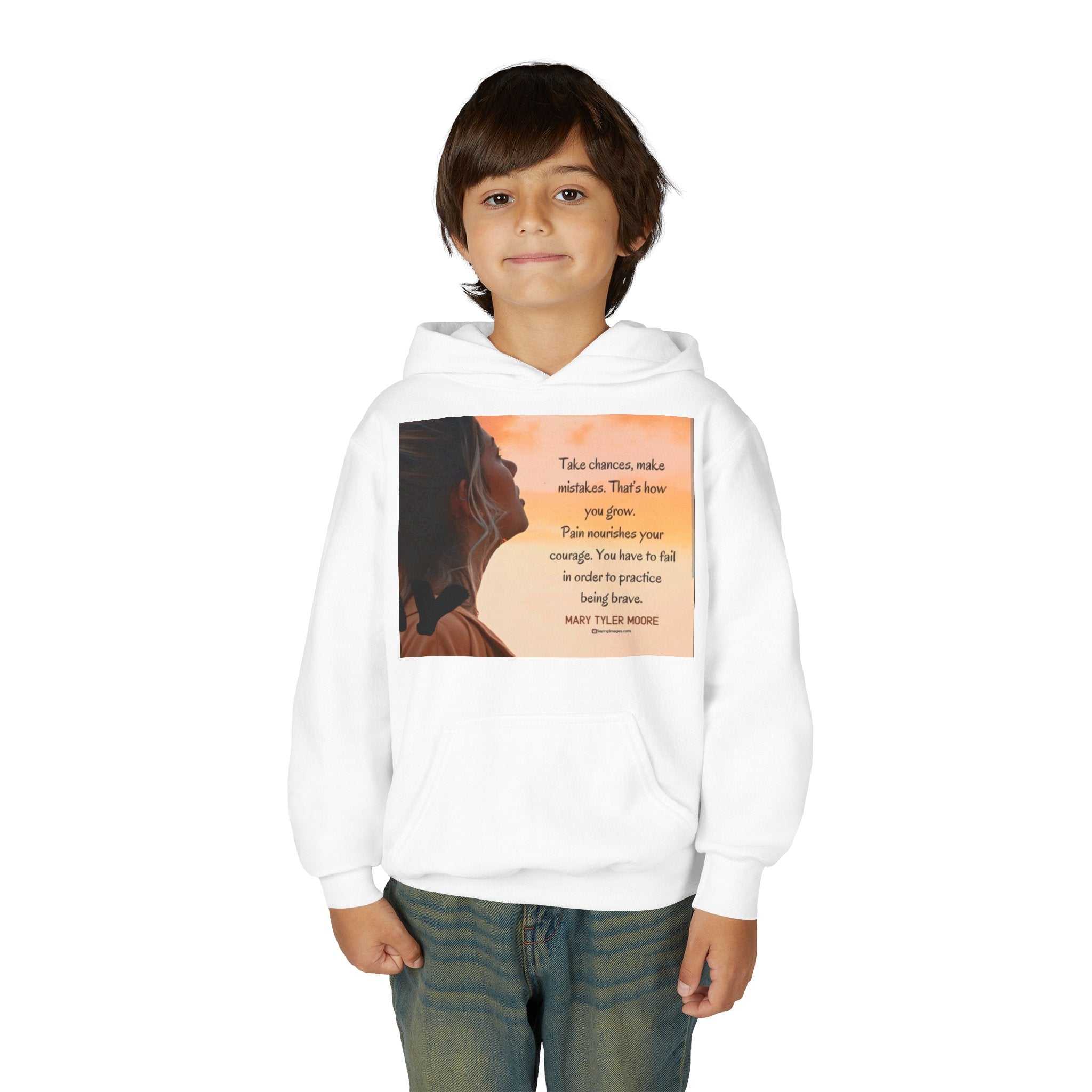 Youth Heavy Blend Hooded Sweatshirt Printify
